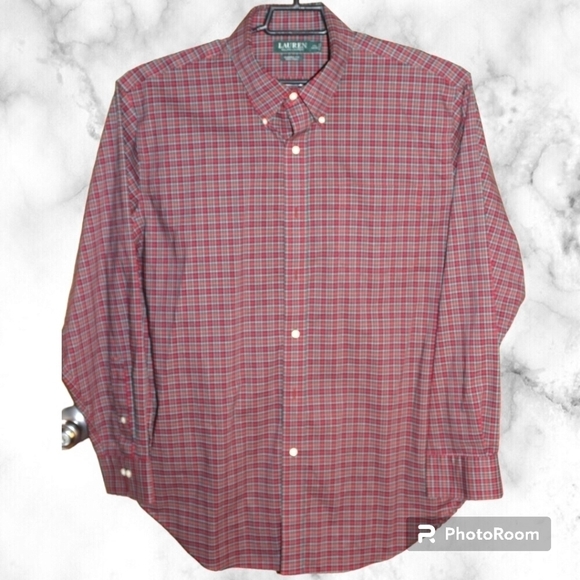 Lauren Ralph Lauren Other - Lauren Ralph Lauren Red Plaid Casual Shirt